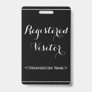 Search for visitor id badges Elegant