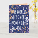 Search for international womens day cards Botanical