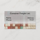 Search for freight forwarding business cards Logistics