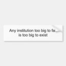 Search for too bumper stickers Bailout