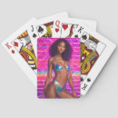Search for swimsuit playing cards Bikini