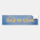Search for god is love bumper stickers Religious