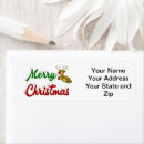 Search for rudolph return address labels Xmas