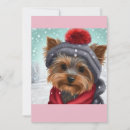 Search for yorkshire terrier christmas cards Dog