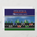 Search for racing birthday invitations Boys