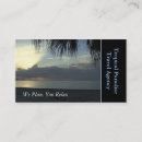 Search for travel agency business cards Vacation
