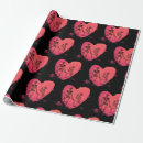 Search for vintage halloween wrapping paper Bones