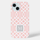 Search for pink and grey iphone cases Monogrammed