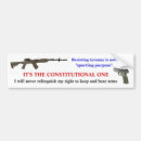 Search for tyranny bumper stickers Gun control