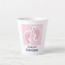 Search for baby footprints mugs Pink