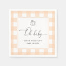 Search for peach napkins Gender neutral