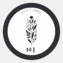 Search for modern vintage stickers Elegant