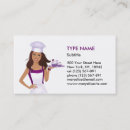 Search for apron business cards Woman