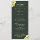 Search for elegant wedding programmes Clean