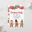 Search for office dinner party invitations Red and green