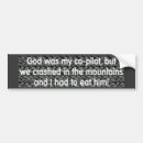 Search for crash bumper stickers Funny