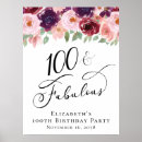 Search for 100th birthday posters Elegant