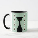 Search for retro cat mugs Mid century modern