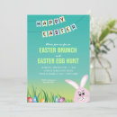 Search for happy easter invitations Rabbit
