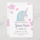 Search for unicorn sleepover invitations Rainbow
