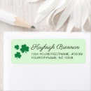 Search for cute st patricks day return address labels Modern
