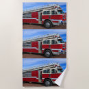 Search for truck beach towels Red