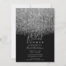 Search for silver glitter bridal shower invitations Chic