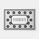 Search for modern christmas doormats Classic