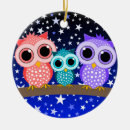 Search for owl family christmas tree decorations Cute