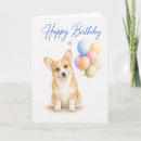 Search for welsh birthday cards Dog lover