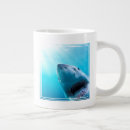 Search for great white shark mugs Underwater