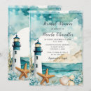 Search for starfish bridal shower invitations Shells