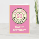 Search for retro woman birthday cards Pink