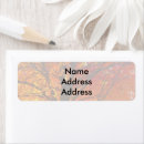 Search for love address stickers Orange
