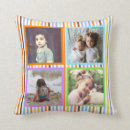 Search for coloured stripes cushions For kids