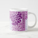 Search for purple flower pattern mugs Bohemian