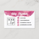 Search for fuchsia business cards Feminine