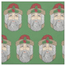 Search for santa claus fabric Father christmas
