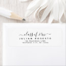 Search for graduation return address labels Script