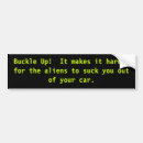 Search for funny alien bumper stickers Humour
