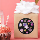 Search for space girl stickers Galaxy birthday