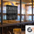 Search for store closed signs Retail