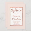 Search for elegant 18th birthday invitations Simple