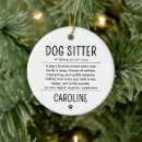 Search for pet sitter christmas tree decorations Dog walker