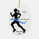 Search for marathon race christmas tree decorations Jogging
