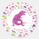 Search for purple dinosaur birthday stickers Kids