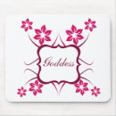 Search for goddess mousepads Flowers