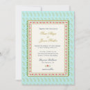 Search for flower border wedding invitations Gold