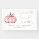 Search for pumpkin birthday banners Cute