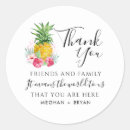 Search for florida wedding stickers Pineapple